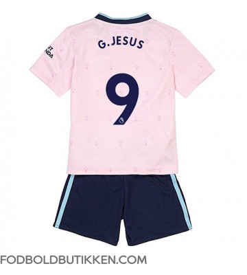 Arsenal Gabriel Jesus #9 Tredjetrøje Børn 2022-23 Kortærmet (+ Korte bukser)